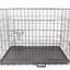 30' Portable Foldable Dog Cat Rabbit Collapsible Crate Pet Cage with Blue Cover
