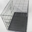 30' Portable Foldable Dog Cat Rabbit Collapsible Crate Pet Cage with Blue Cover
