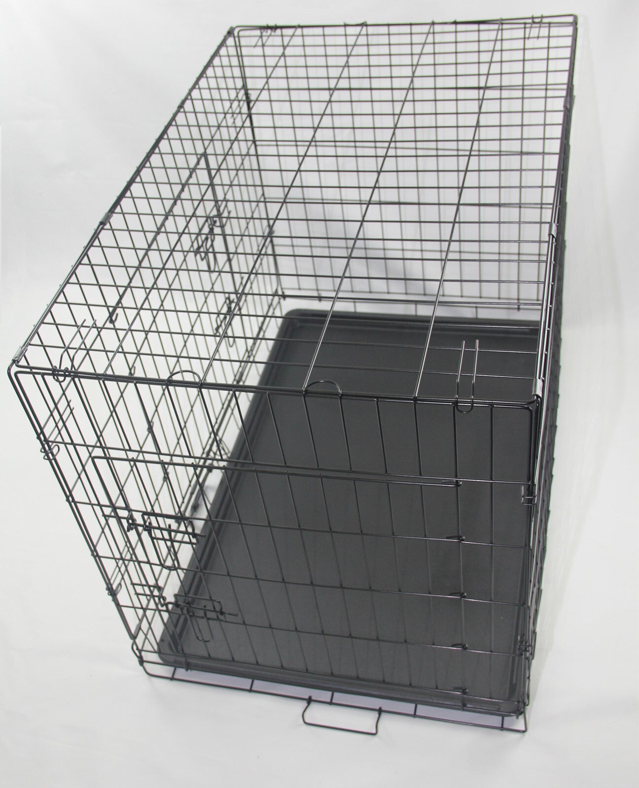 YES4PETS 42' Portable Foldable Dog Cat Rabbit Collapsible Crate Pet Rabbit Cage with Cover Blue