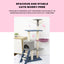 Cat Tree Tower Scratching Post  House Bed