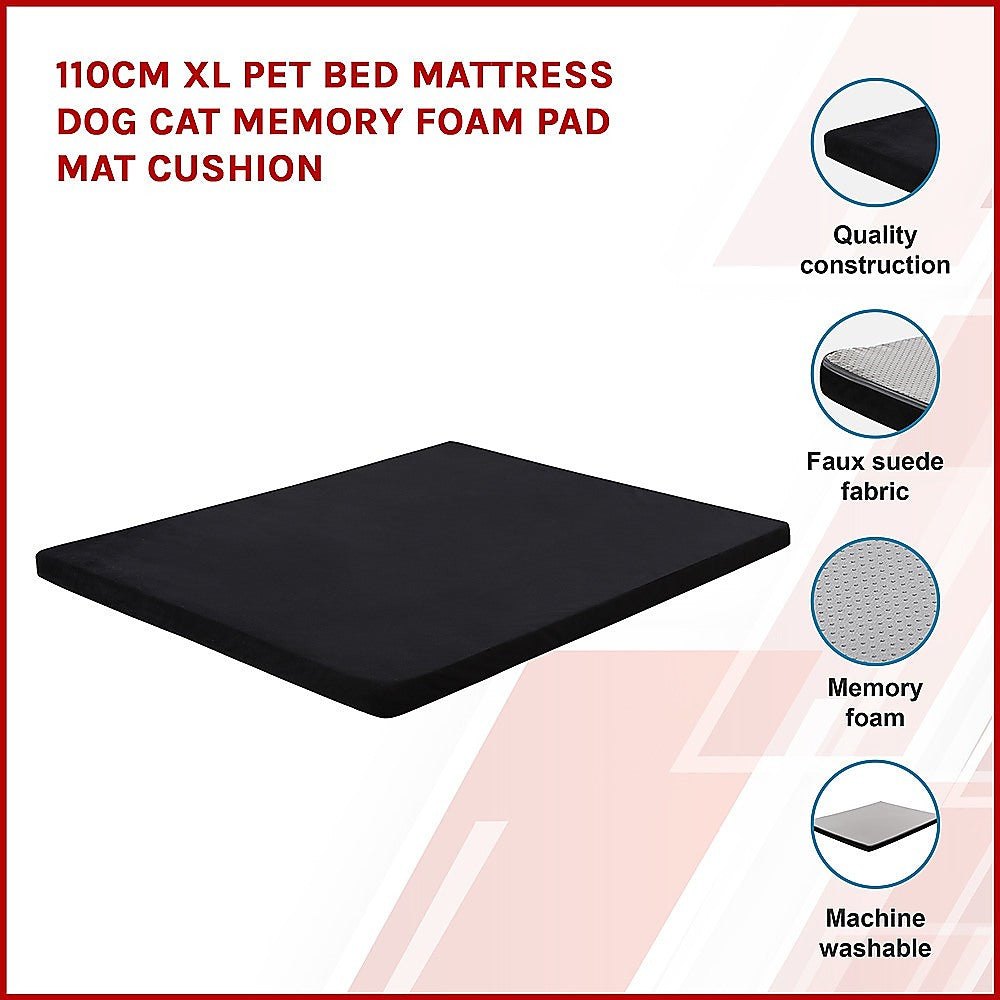 Dog Bed Mattress Memory Foam 110CM XL